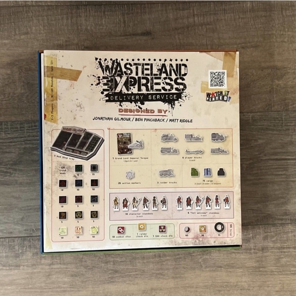 ⭐️Pandasaurus Games⭐️Wasteland Express Delivery Service Board Game - Picture 3 of 6